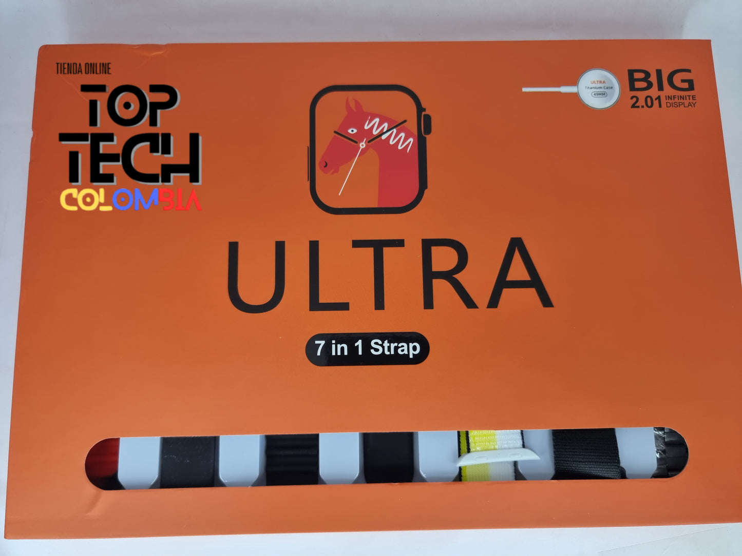 Smartwatch ultra 2 serie 8 7 correas en 1