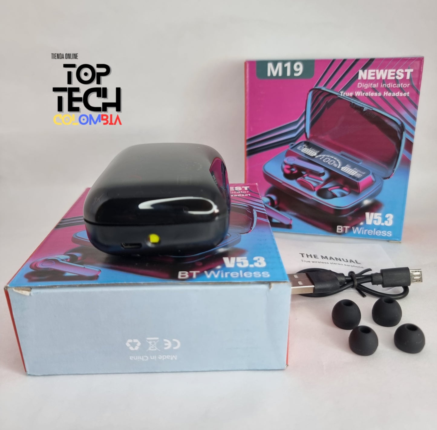 Audifonos TWS M19 Version 5.3
