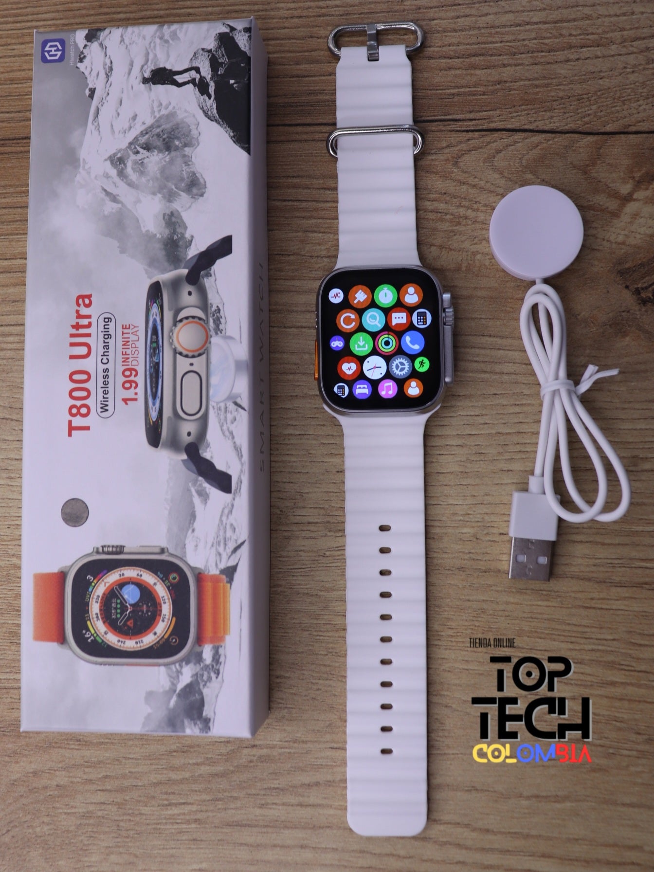 Smartwatch T800 ultra 1.99 serie 8 45mm