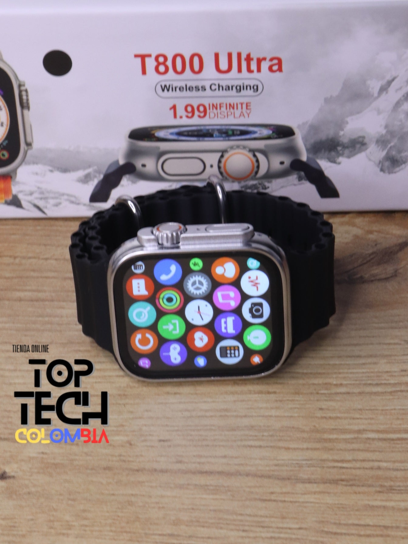 Smartwatch T800 ultra 1.99 serie 8 45mm