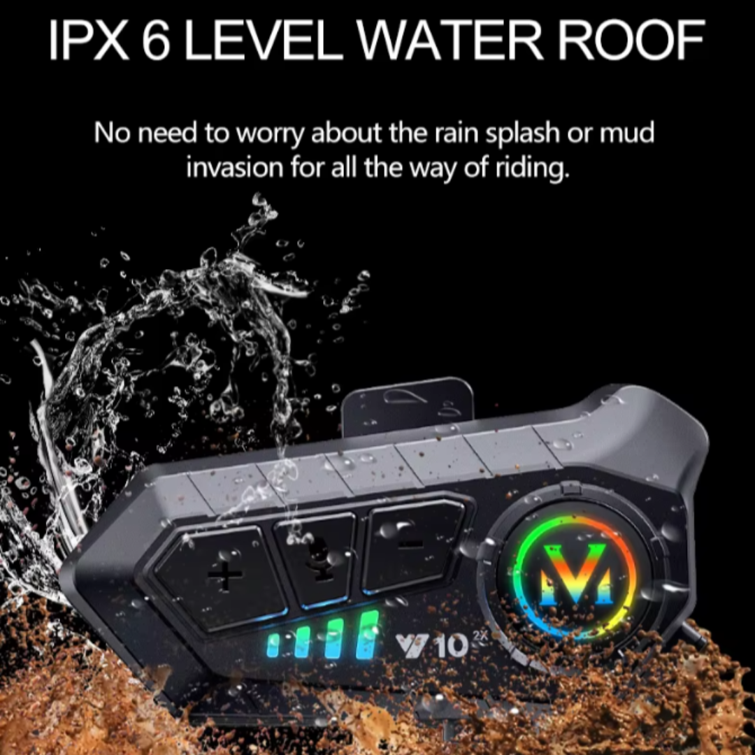 Intercomunicador para Casco Y10-2X BT v5.3