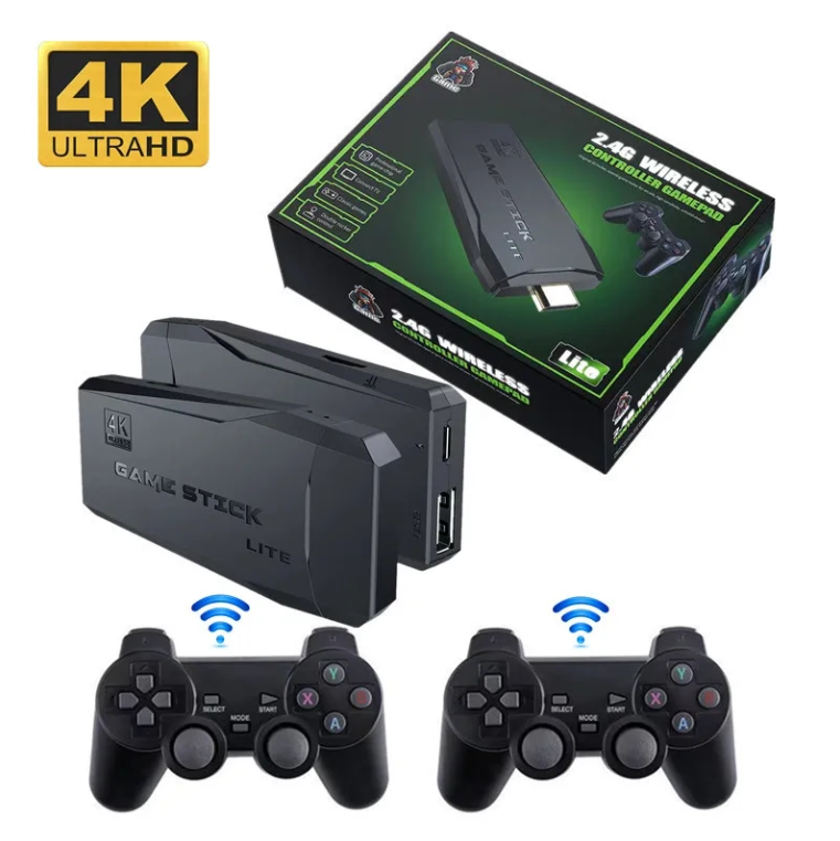 4K HD M8 Game Stick – Retro Game Console Mini