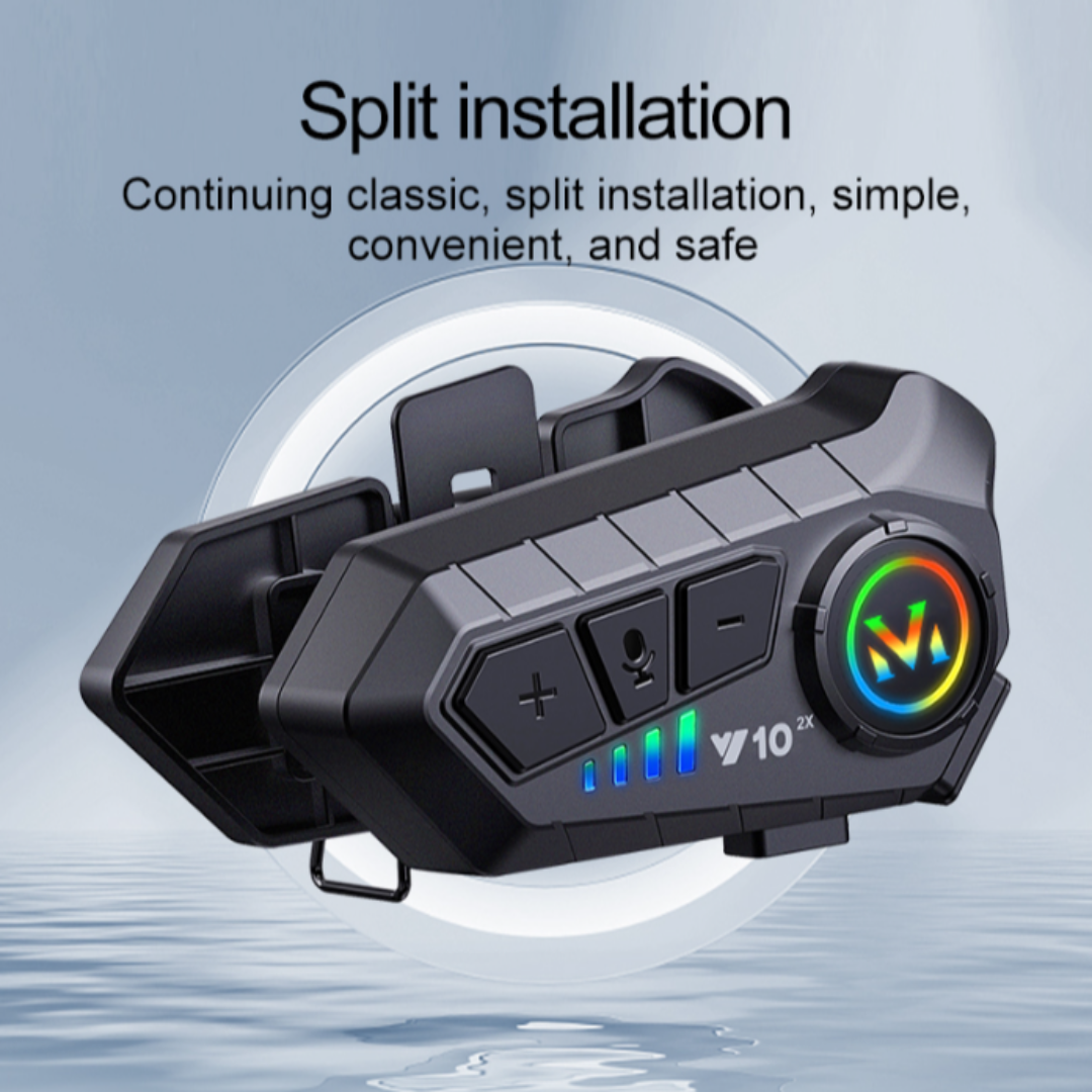 Intercomunicador para Casco Y10-2X BT v5.3