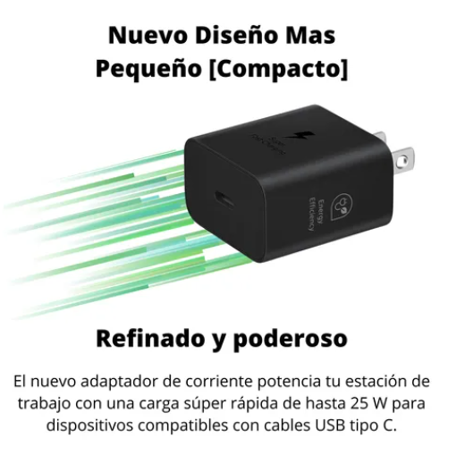 Cargador samsung 25w Tipo C