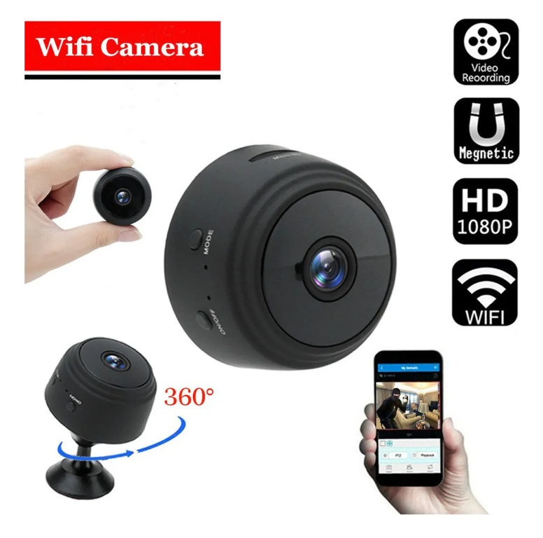 Micro Cámara Espía Ip Wifi A9 Full HD 1080p