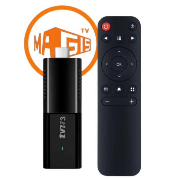 Android Tv Stick 4k con magis tv