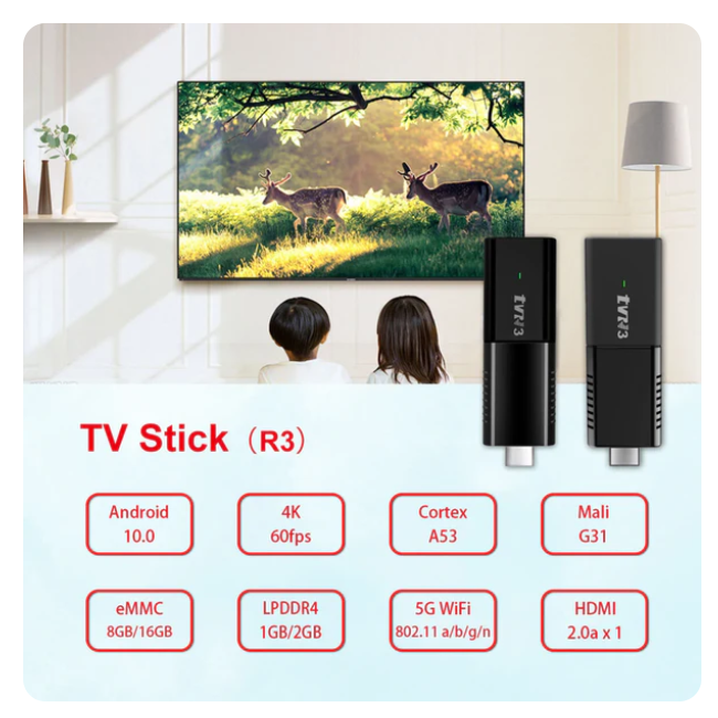 Android Tv Stick 4k con magis tv