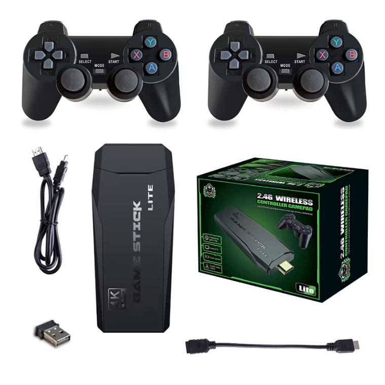 4K HD M8 Game Stick – Retro Game Console Mini