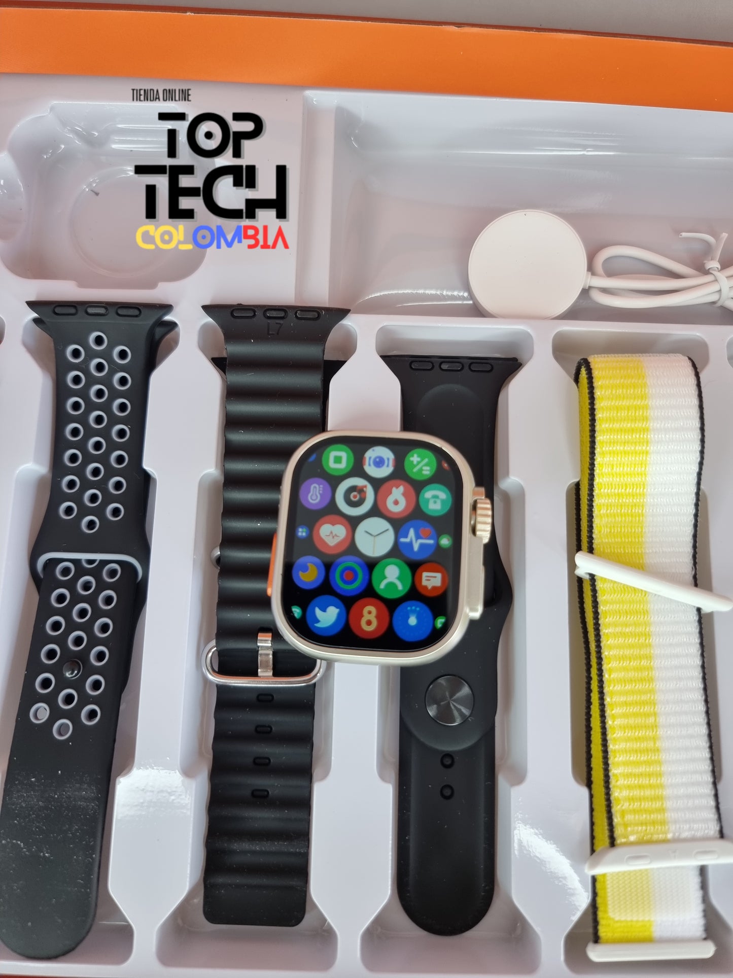 Smartwatch ultra 2 serie 8 7 correas en 1