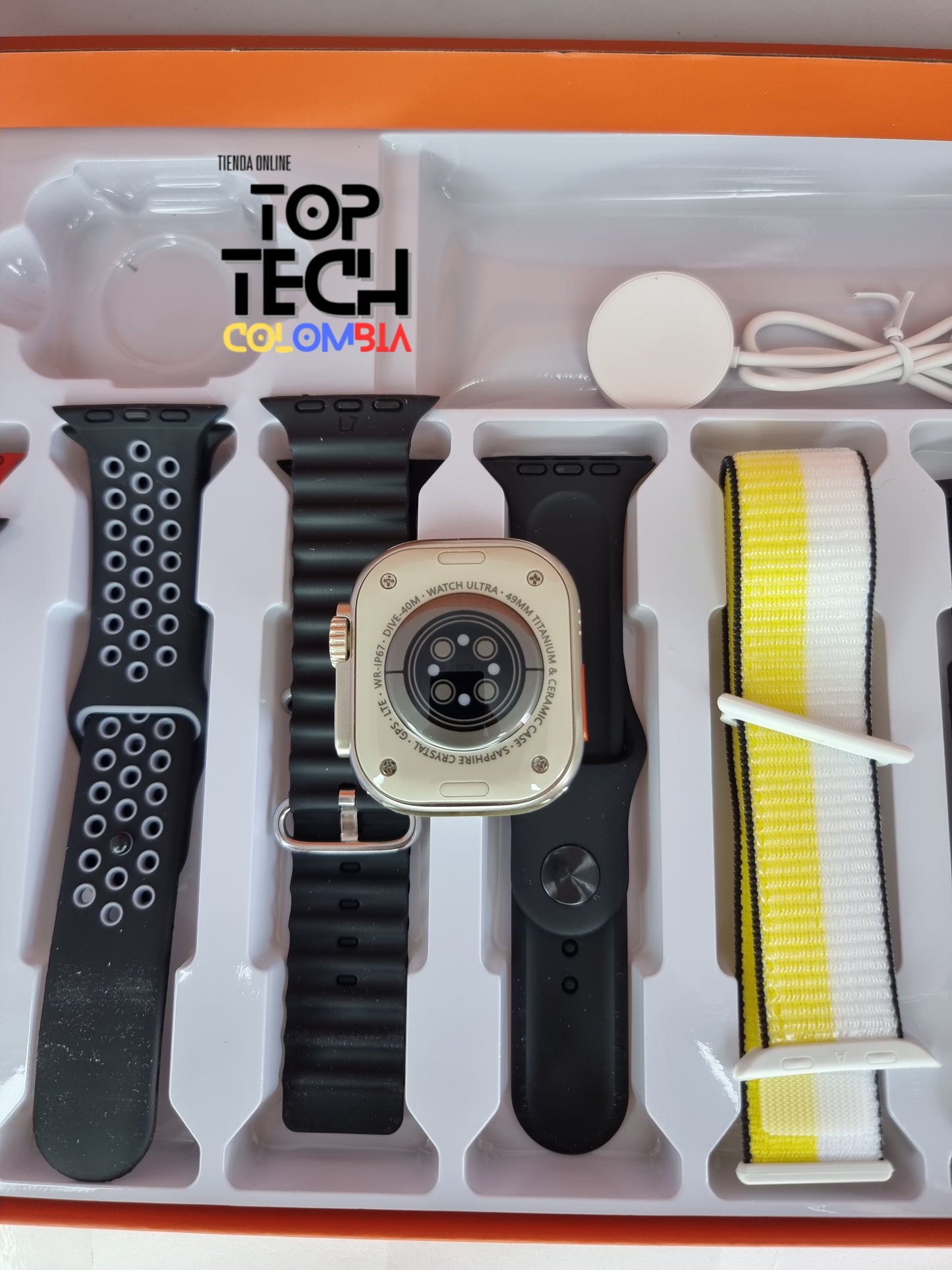 Smartwatch ultra 2 serie 8 7 correas en 1