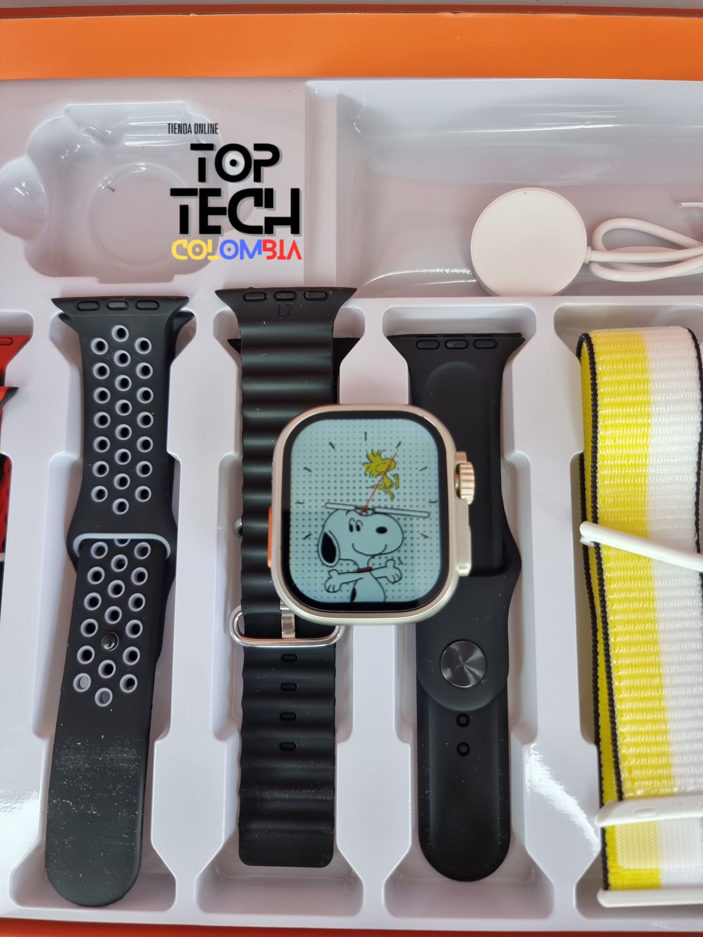 Smartwatch ultra 2 serie 8 7 correas en 1