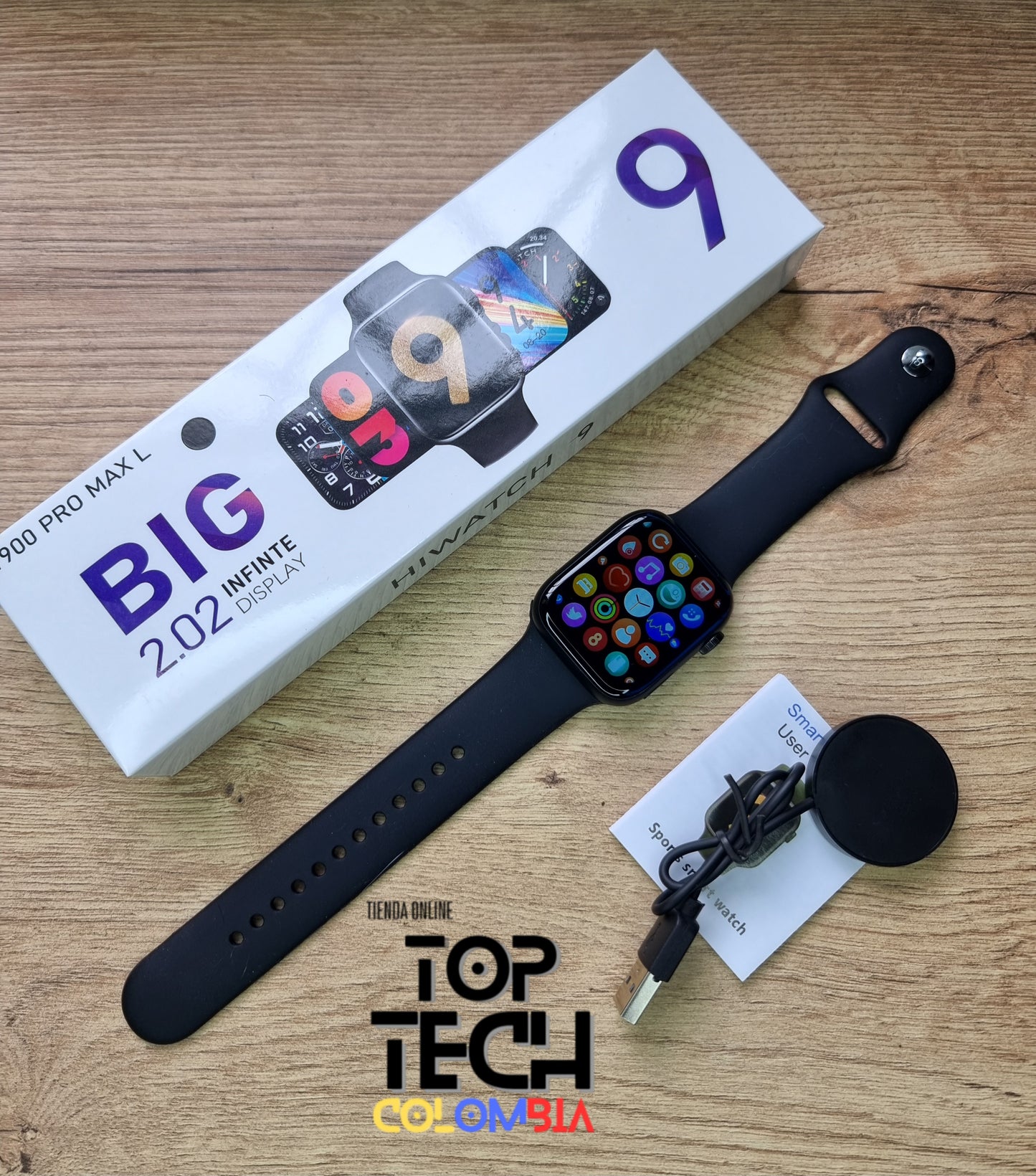 Smartwatch T900 Pro max series 9