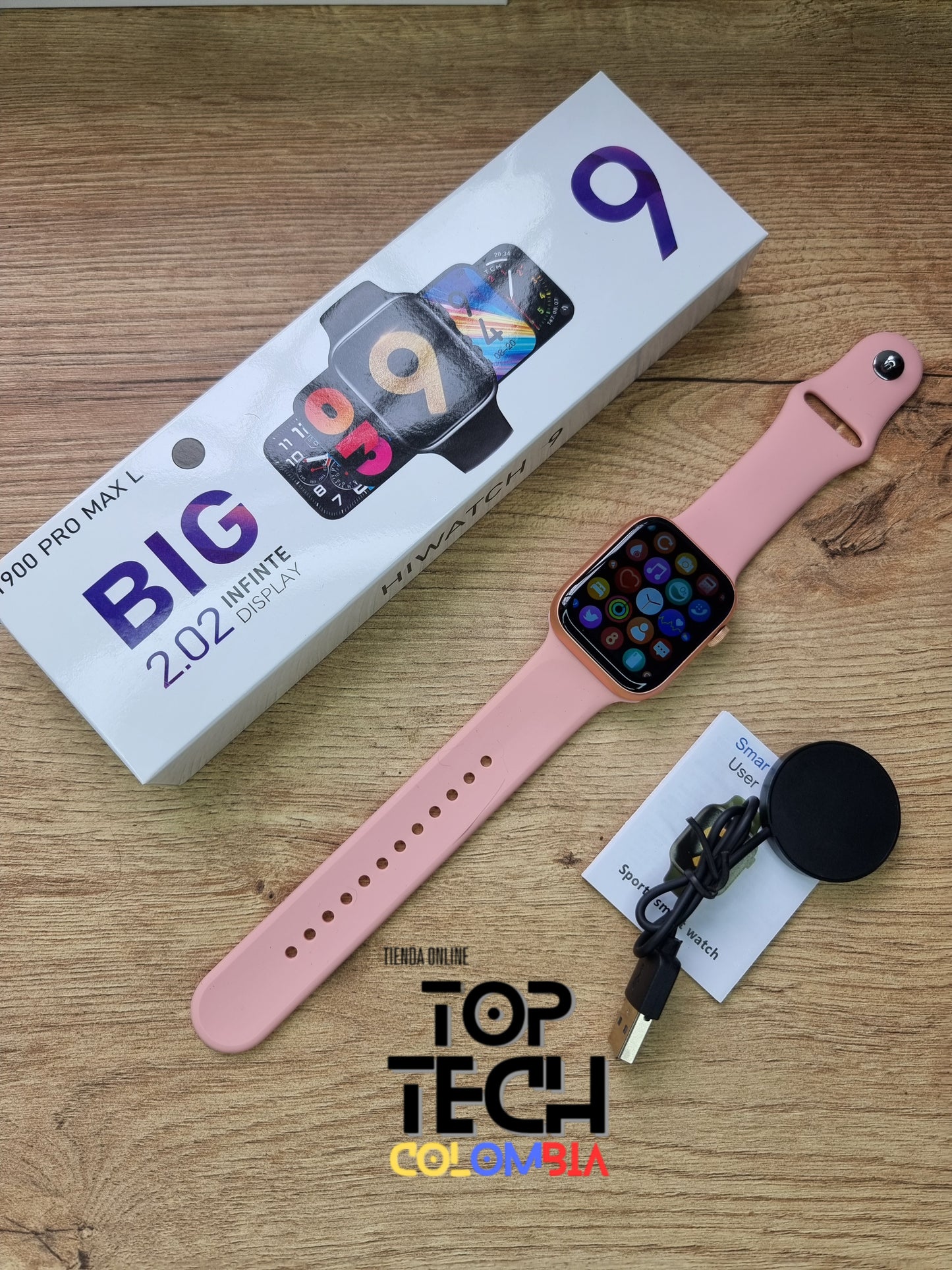 Smartwatch T900 Pro max series 9