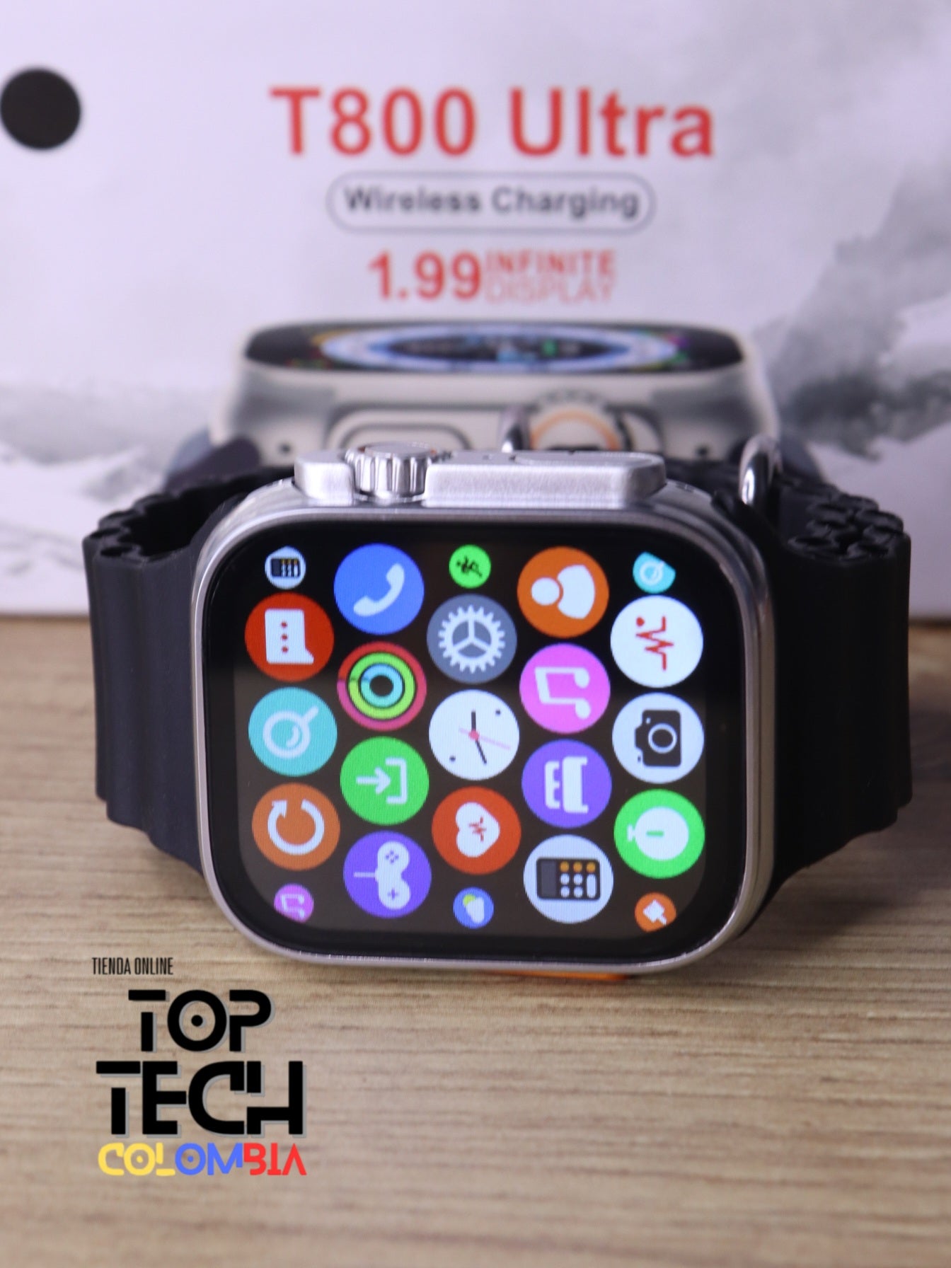 Smartwatch T800 ultra 1.99 serie 8 45mm